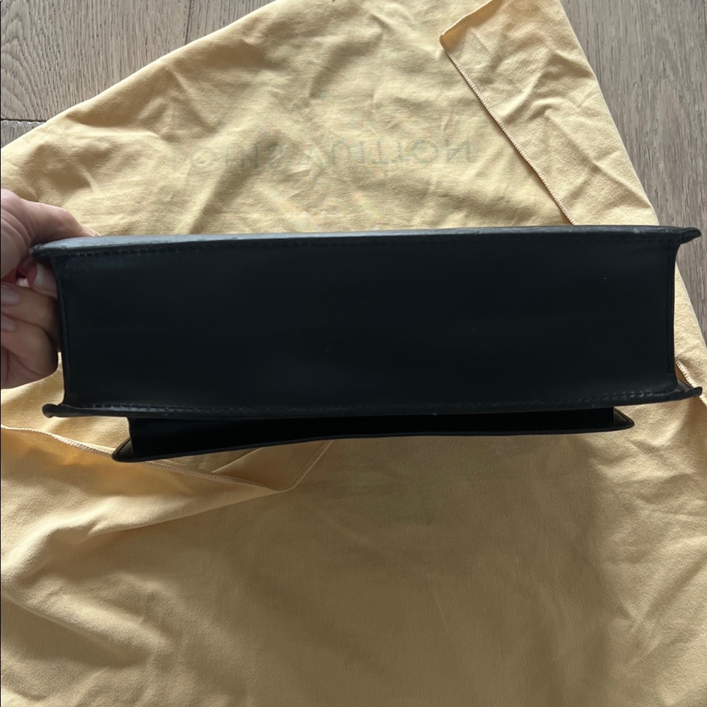 Louis Vuitton Black Satchel with Gold Hardware - Picture 4 of 8